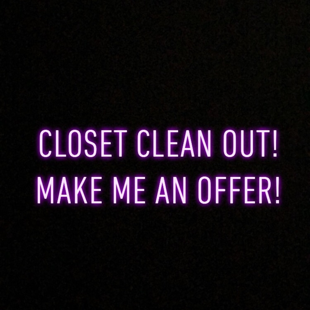 Everything needs to go!